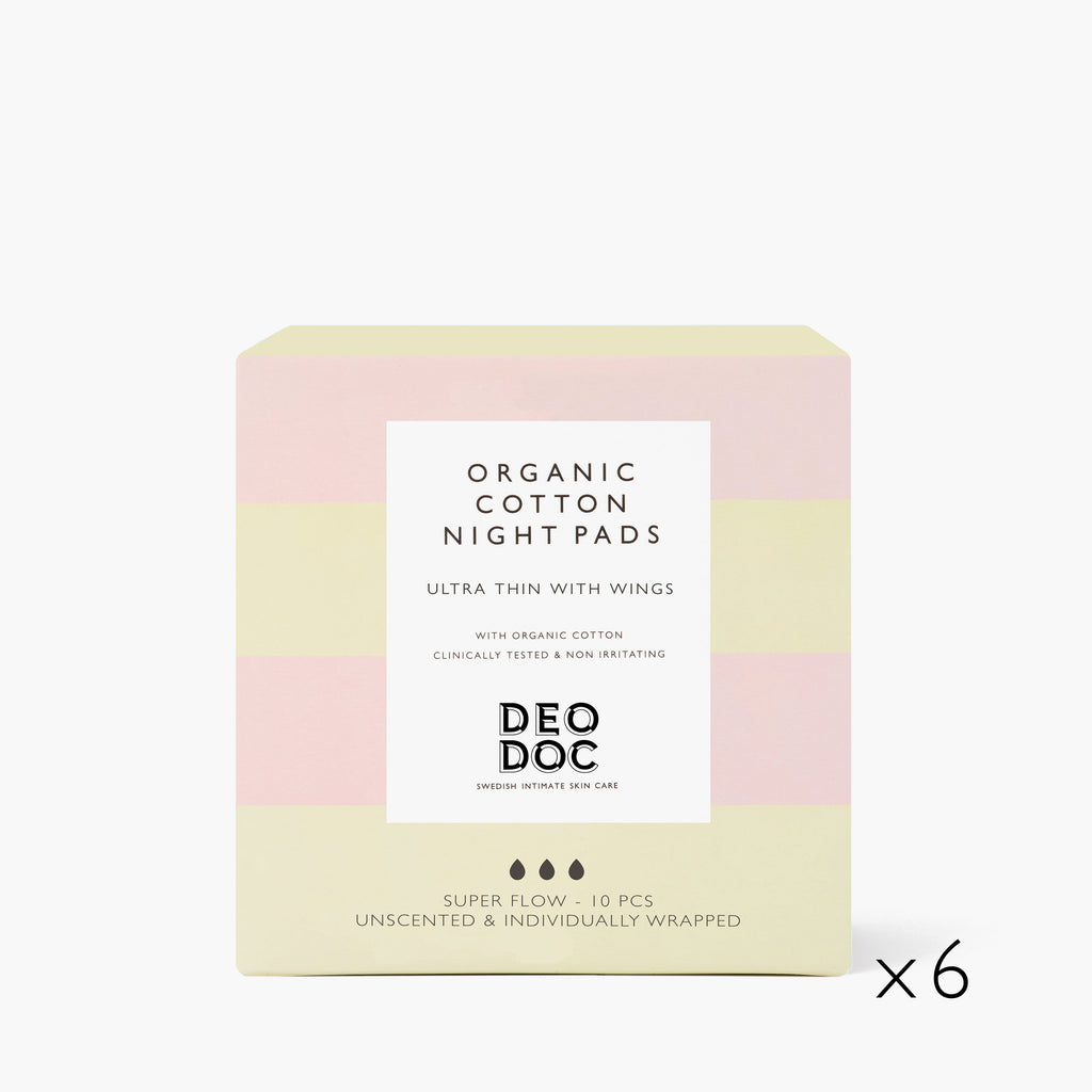 Nattbind Eco Bomull 6pk